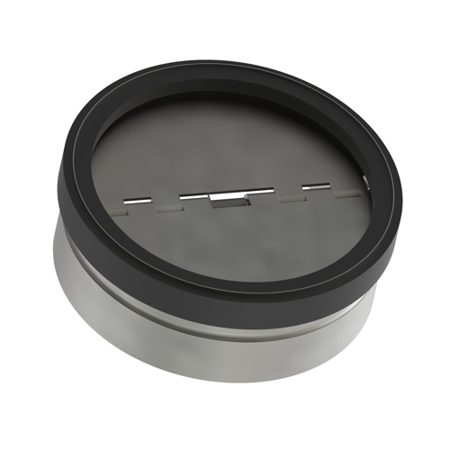 Inline Spring-Loaded Backdraft / Butterfly Damper