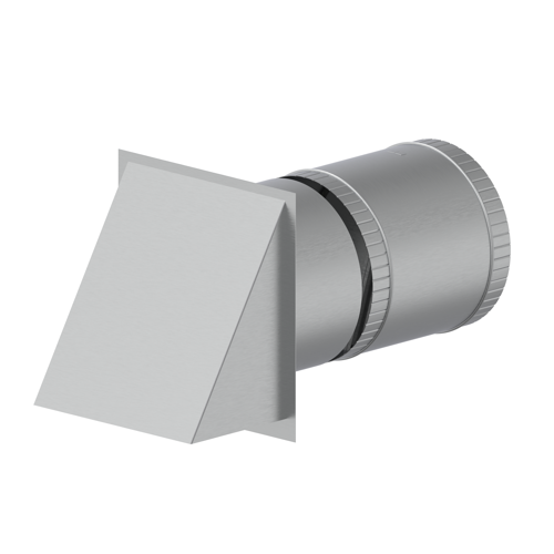 Reversible Damper Wall Vent